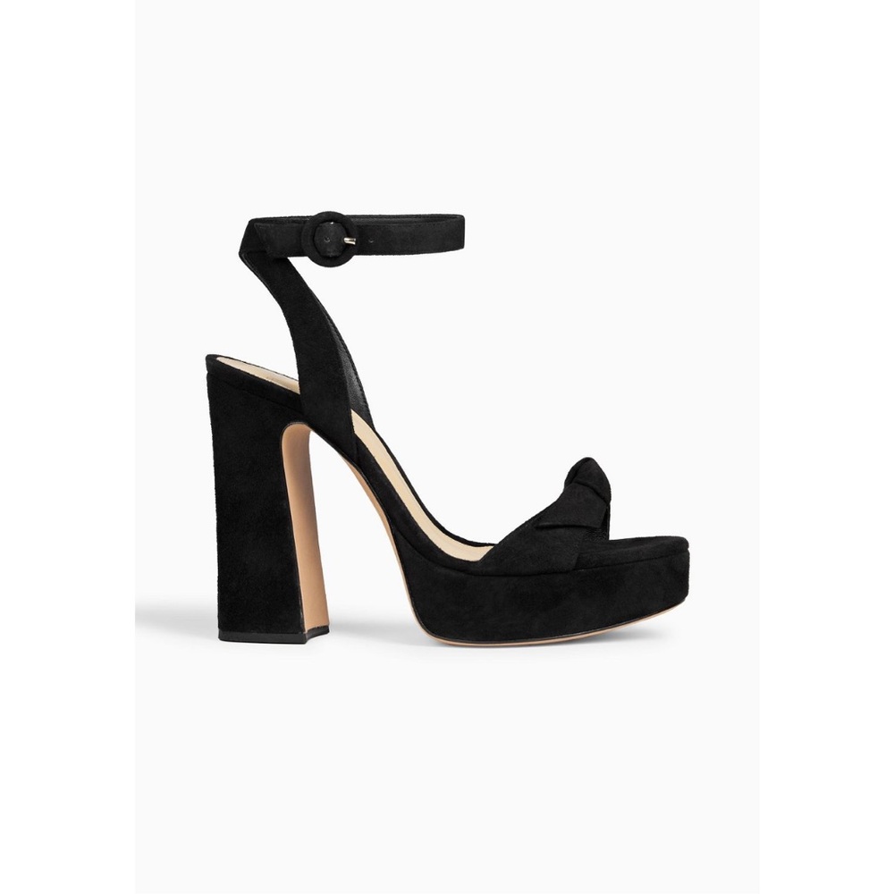 Alexandre Birman Clarita Black Platform Heels